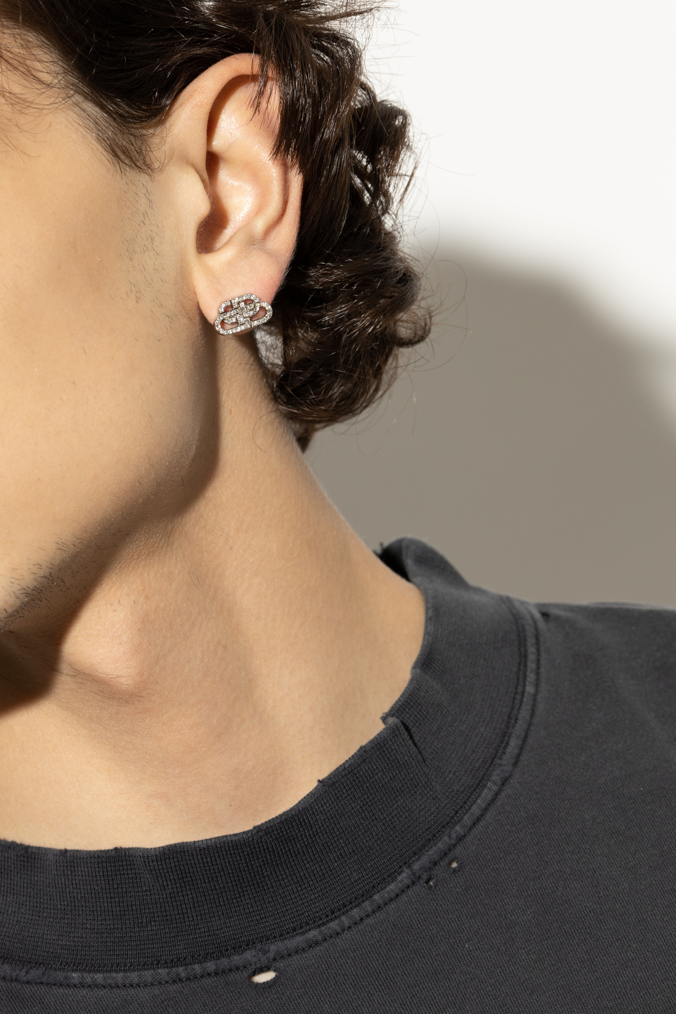 25SS new/BALENCIAGA リビエライヤリング Earrings Silver Balenciaga Force Skate Earring | Saks Fifth Avenue